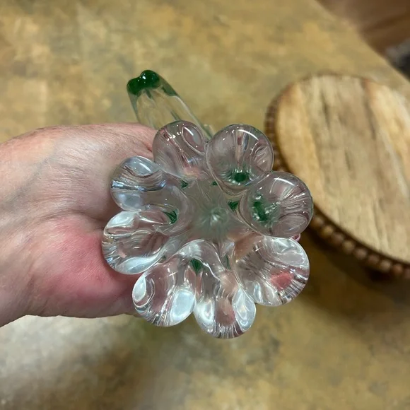 Hand Blown Murano Glass Cockatoo Heavy Art Figurine - Picture 12 of 15